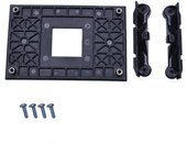 Smalibal Soporte de enfriador de CPU universal Fácil instalación Plástico Amplia compatibilidad Base del disipador de calor de la CPU Compatible co...
