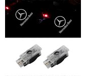 Lámpara de proyector de atmósfera láser de puerta Mercedes Benz - DWW-2 piezas - Clase C W203/SLK/CLK/SLR/Maybach