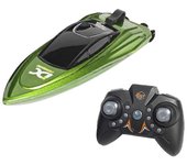 Mini RC Boats Barco de carreras de alta velocidad Motores duales 2.4G Barco de control remoto verde