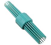 Curling Rod Hair Twist Peine Easy Release Hair Curlers No Heating Rollers Vintage Hairstyling Tool Verde
