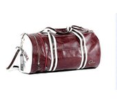 Bolsas de viaje de cuero de alta calidad Equipaje de gran capacidad Duffle Bolsa de deportes de gimnasio con zapatos Bolso de bolsillo de moda casu...