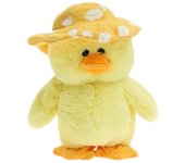 Juguete de peluche de pato que canta que habla Repite lo que dices Juguete interactivo creativo Animal de peluche eléctrico B