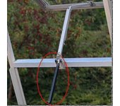 Abridor automático de ventanas Abridor de ventilación de ventana de invernadero Abridor de ventilación automático resistente para invernaderos Us1 ...