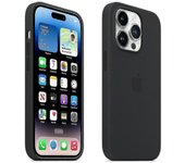 Funda de silicona para Apple Iphone 14 Pro con Magsafe Midnight Black