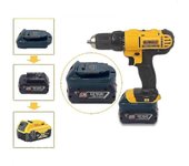 Para adaptador convertidor de batería de litio Bosch de 18 V para herramientas eléctricas de baterías de iones de litio DeWalt DCB de 18 V / 20 V -JA