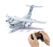 C17 C-17 Transporte 373mm Envergadura EPP DIY RC Avión RTF gris