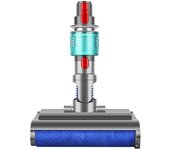 Cabezal de fregado eléctrico en seco y húmedo para aspiradora V7 V10 V11 V15, cepillo giratorio de limpieza automática para pisos duros Como se mue...