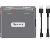 Para DJI Mini 2 / Mini SE cargador de batería Concentrador de carga bidireccional Drone Baterías USB Cargador Gris