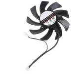 Ventilador de enfriamiento de tarjeta gráfica para RTX 3060 TI Graphics 4Pin12V 0.45A FDC10U12S9-C Dual Cable Headers