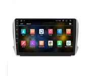 Radio de coche para Peugeot 2008 208 2014-2018 Reproductor multimedia estéreo de coche Apple Carplay Android Auto