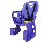 Asiento de bicicleta para niños Asiento trasero de bicicleta portátil para niños para todas las bicicletas de montaña para adultos azul Púrpura Tot...