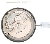 NH35 Movimiento Día Fecha Ajuste Automático con Reloj de Movimiento Vástago de Acero como se muestra