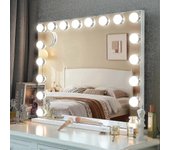 LED Hollywood Espejo de maquillaje Espejo de luz Bombillas LED regulables 2 lights