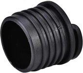 West&month Enchufe de barco, 4 piezas Tapones de kayak Canoa Kayak Tapón de goma Agujeros de drenaje Tapones Negro 40mm