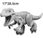 Figuras de dinosaurios, Bloques de T-Rex Indominus, Bloque de dinosaurio grande, Fiesta de cumpleaños para niños H