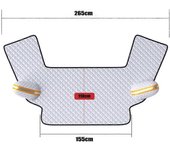 Cubierta del parabrisas del coche para Toyota Yaris (XP150) 3.Gen 2013-2020, Pantalla del parabrisas de invierno Cubiertas de hielo de nieve helada...