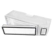 Caja de polvo para Dreame L10S Ultra /S10 Plus/W10S Pro y para XIAOMI Mijia Omni 1S B101CN / X10+Robot Vac Blanco translúcido