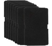 8 filtros de repuesto 2964840100 para secadora Secadora con bomba de calor, filtro de esponja para ElektraBregenz Negro