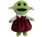 Nanalan Mona Peluche Juguete Lindo Dibujos Animados Anime Verde Alien Suave Muñeco de Peluche Regalo Para Niños Adultos