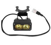 Interruptor de faro delantero Yellow Spot Flood Led Pod Combo Set para Sur Ron Sur-Ron SurRon Segway Talaria Plug N Play Resistente al agua 1 Kit
