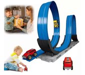 Pista cambiable con coche de carreras iluminado por LED, nuevos juguetes flexibles para coches cambiables Coche aleatorio de 1 pieza 230cm