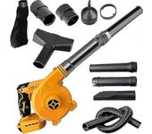 Batería Dewalt 20v Max, soplador de mano eléctrico de 180 mph para soplado de hojas/nieve/polvo, soplador eléctrico y aspiradora de mango 2 en 1 (b...