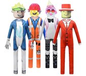 Juego de Roblo Anime Cosplay Mono + Máscara Niños conjunto para niños fiesta de halloween Disfraces de rendimiento Regalo de cumpleaños 3 7 9 años ...