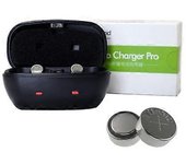 Batería recargable A312,Baterías para audífonos 312 Kit de cargador 312 312A Batería recargable A312 PR4 para audífonos-Y Chager W 4 baterías