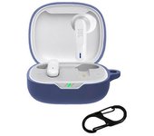 Para JBL WAVE FLEX Funda protectora Bluetooth inalámbrica Headset Cover con hebilla colgante antipérdida Multicolor Style A
