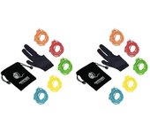 Profesional 10 Piezas Yoyo Cuerdas (Color Aleatorio), 2 Guante Yoyo, 2 Bolsa Yoyo Yo Accesorios-hy Como se muestra