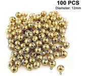 100 piezas de metal decorativo Bellcraft Bellcraft Bells, Diy Bells For Wreath