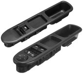 2 interruptores de control de elevalunas eléctricos (lado del conductor y del pasajero) para 207 2007-2015 6554QC 649