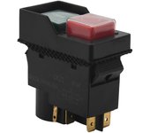 CK21 Interruptor electromagnético para hormigoneras de cemento 240V negro rojo verde