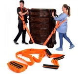 Movimiento de muebles Correas de transporte hombro antebrazo Elevación de cuerda de transporte Cinturón de transporte de muebles pesados Cuerdas de...