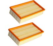 Filtro de 2 piezas para Hilti VC 20 U VC 40 U UM (LF 4), para accesorios de aspiradora Karcher NT25 NT35 NT45