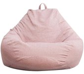 Adultos Niños Sillón puff grande Sofá Funda de sofá Tumbona perezosa de interior 2024 Nuevo Rosa
