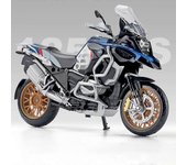 1:12 R1250GS ADV Motocicletas Simulación Aleación Motocicleta Modelo Amortiguadores Sonido y Luz Colección Coche de Juguete Regalo para Niños Blue ...