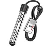 Calentador de agua sumergible eléctrico 3000w Piscina de calentamiento rápido Varilla de calentamiento Sincronización inteligente negro EU2500W