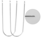 2 piezas para Citroen Peugeot Stereo Radio Llaves de extracción Cambiador de CD Herramienta de desmontaje