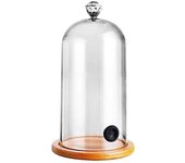 Campana de campana de plástico para fumar Cocina molecular Cubierta de cúpula de comida para pastel de cóctel-Yvan