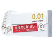 0.01 HECHO EN JAPÓN super delgado ultra delgado como no usar condón hombres sexo SIN LÁTEX Poliuretano felicidad 001 B 0.01 5pcs