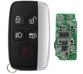 Redkid Llave remota inteligente 5b 315/434mhz Id49 PCF7953 Chip para Land Rover Range Rover Sport Evoque Lr4 Jaguar Xf Xj Xl Xk Xe Kobjtf10a con pa...