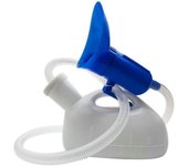 Ersam Urinarios para hombres Mujeres Botella de orina masculina Orinal Portátil Gruesa Orina botella 2000 ml 47 "Tubo largo a prueba de derrames Ma...