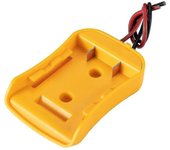 Adaptador de batería para dewalt 20v batería 18v Dock Conector de alimentación