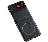 Para Motorola Razr 40 5G Magnetic Phone Case PU Leather+PC Hard Cover Compatible con Magsafe