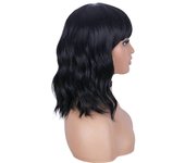 Short Hair Wigs Colorful Micro Curled Wig Cosplay Daily Party Neon Wig For Women