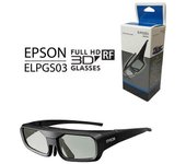 ELPGS03 Gafas RF 3D para proyector Epson con cable USB EH-TW5100