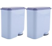 Filtro de agua de 2 piezas para Philips Saeco Aquaclean CA6903, cartucho de filtro de agua de carbón activado para CA6903/10/00/01/22/47 Azul