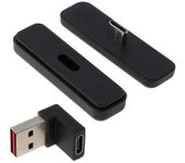 Gulikit Ns07 Route Air Transmisor inalámbrico A-udio compatible con Bluetooth USB Tipo C Transceptor Adaptador para Switch / switch Lite /