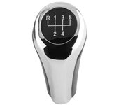 For- X5 Z3 E30 E32 E36 E46 E39 E34 Coche MT Manual 5 Velocidad Palanca de cambios Palanca de bolas BlackSilver